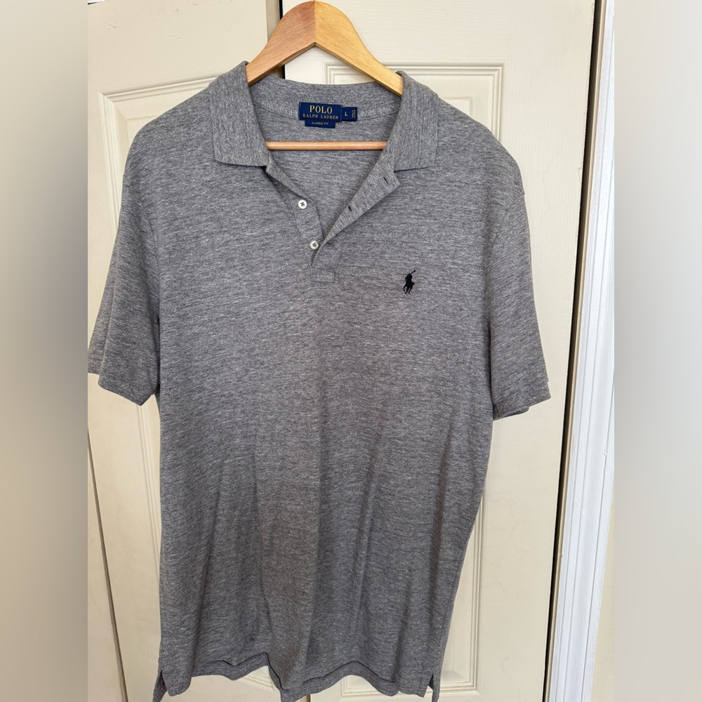 Ralph Lauren Gray Polo Shirt for Men